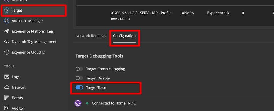 Debugger Trace